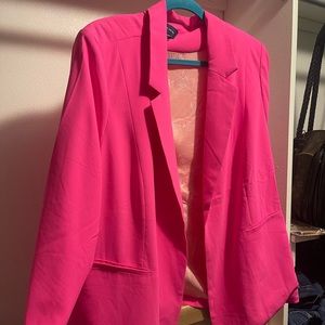 Hot pink blazer 3XL